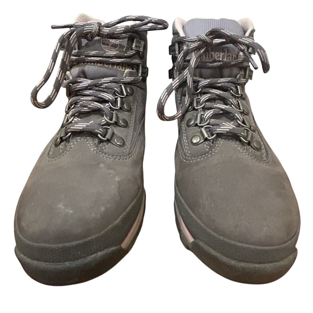 Timberland Gray and Lavender Hiking Boots Women's Size 7M